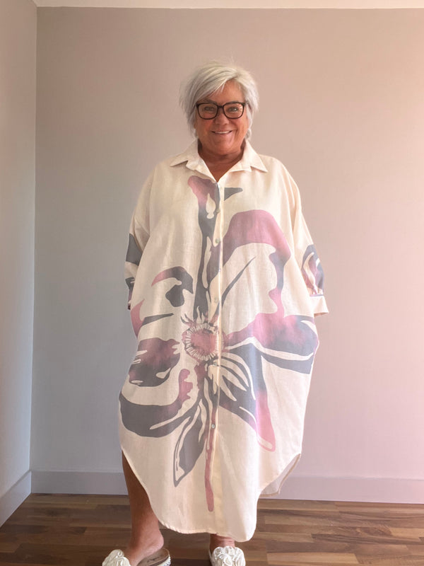 Pastel Longline Shirt/Dress