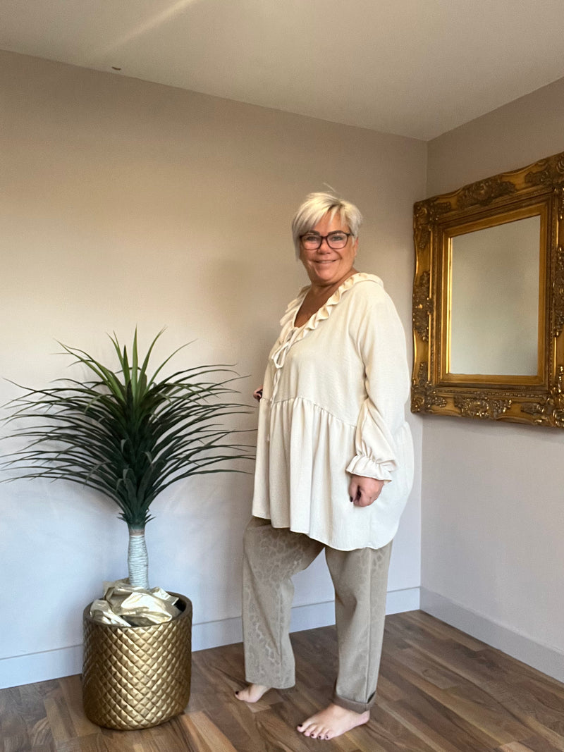 Frill Smock Blouse