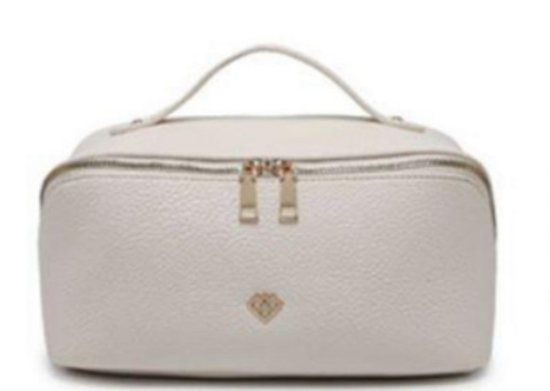 Feel Soft Faux Leather Cosmetic Bag