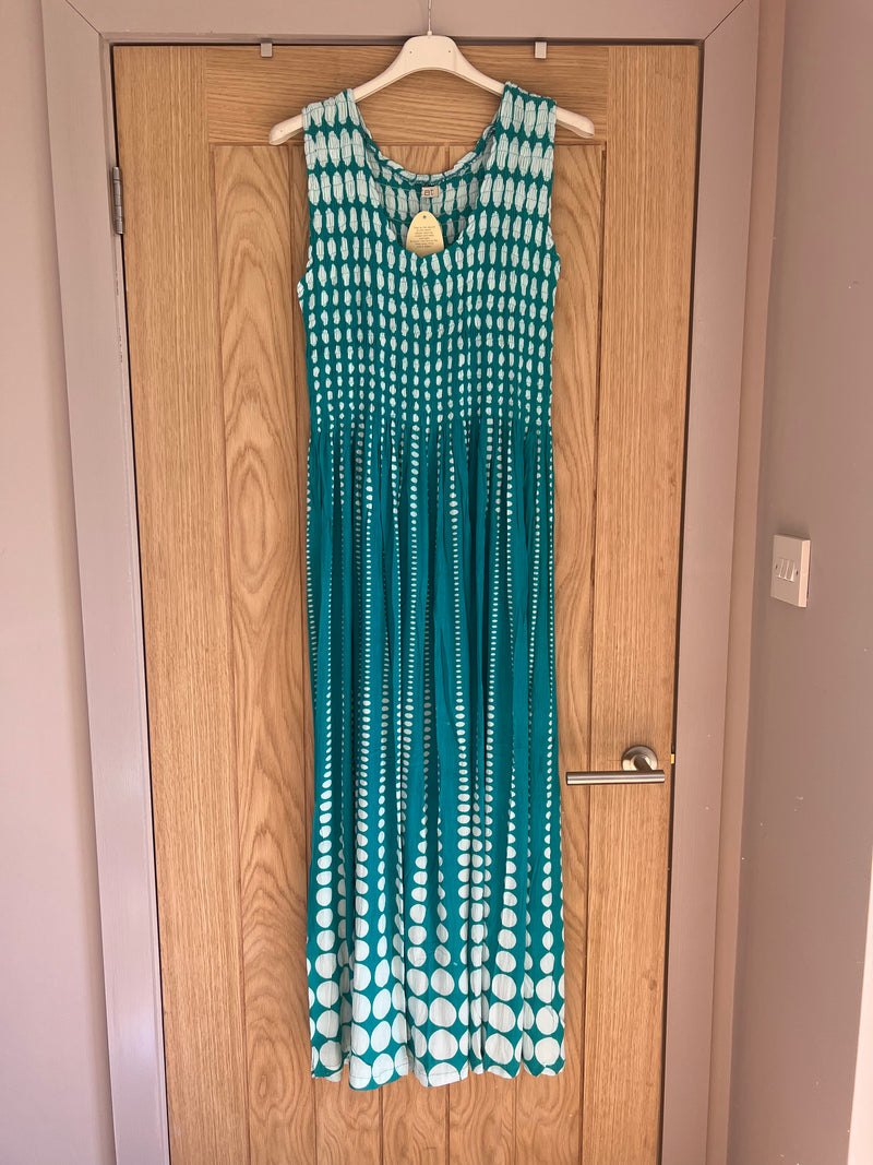 Dotty Sleeveless Dress