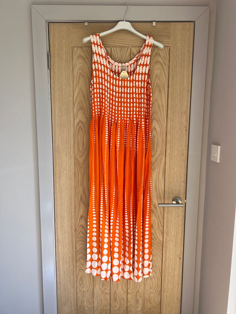 Dotty Sleeveless Dress